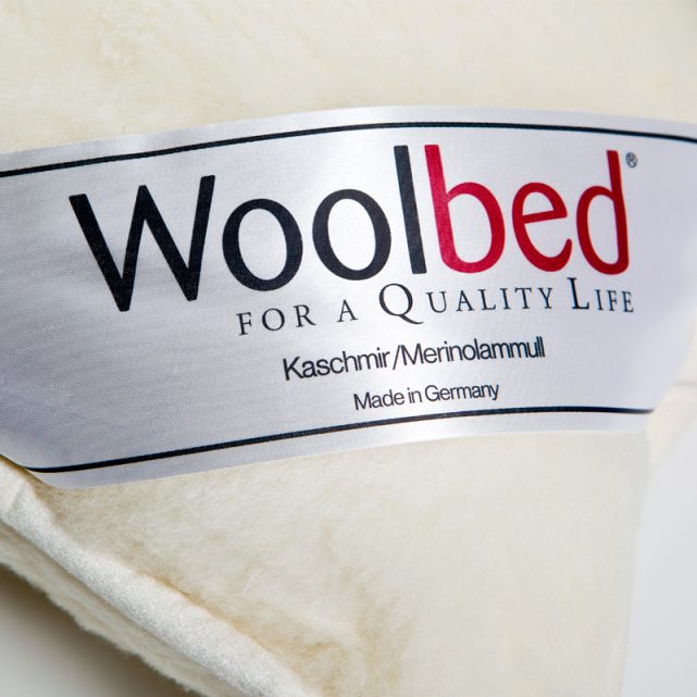 wool bed natural organic Pillows white