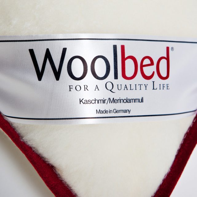 wool organic Pillow red